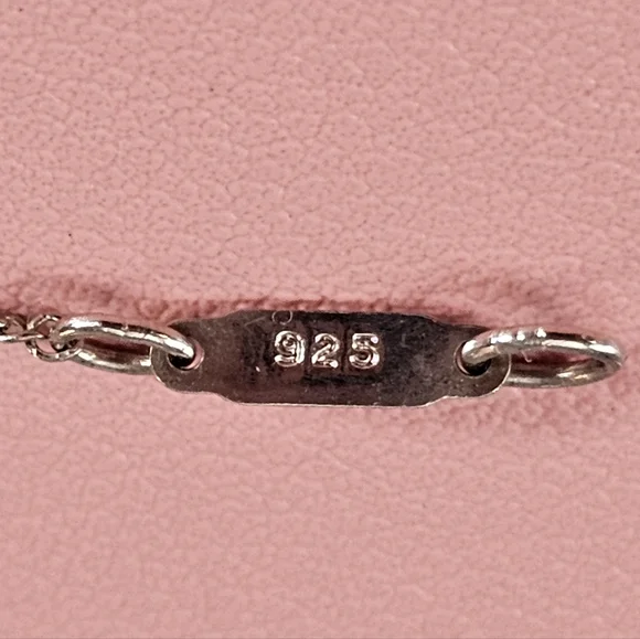 🎀Tiffany & Co. Ribbon Bow Sterling Silver 925 Vintage Pendant Necklace💝 - Picture 6 of 16